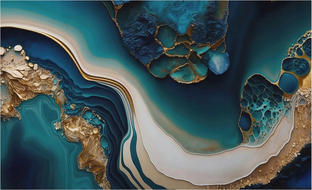 Fali fotótapéta előszoba konyhába Színes absztrakt 416x254 Ragasztó