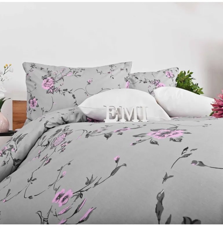 EMI Lora pamut ágyneműhuzat, A standard egyszemélyes ágy szett tartalma: 1x 140x200 + 1x 70x90