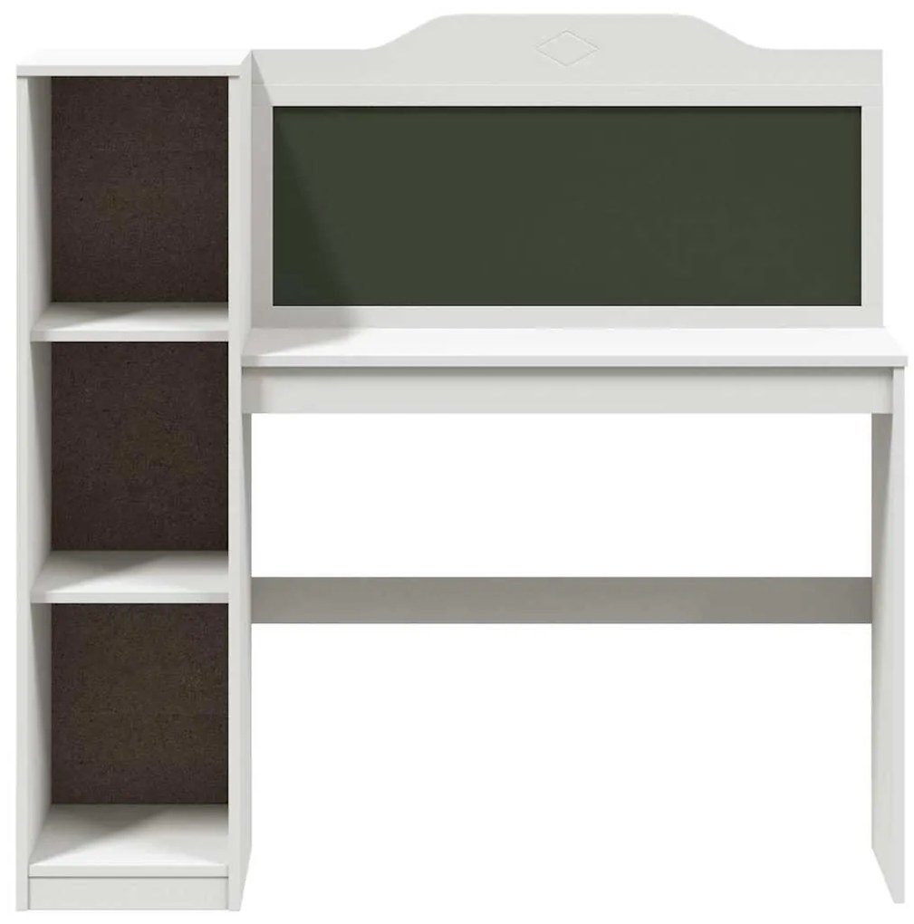 Táblafesték Íróasztal Fehér 120 x 45 x 118.5 cm Faanyag
