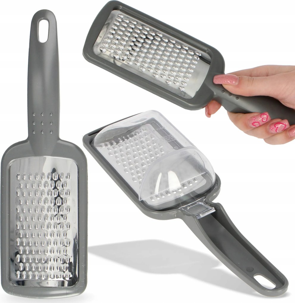 Színes Tartó Edény Sajthoz, Zöldségekhez, Fokhagymához, Kézi Konyhai Reszelő, Szeletelő, Aprító Jh