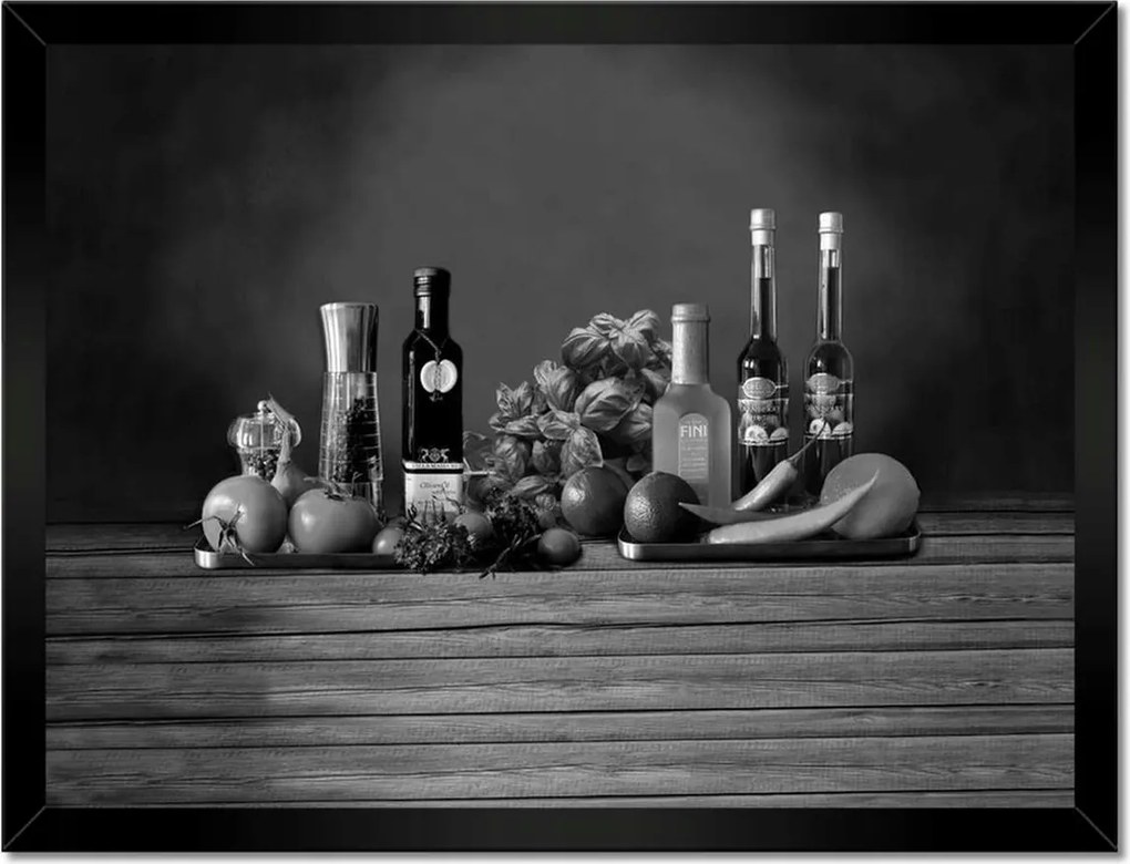 Poszterek keretben 40x30 Fűszerek a konyhába