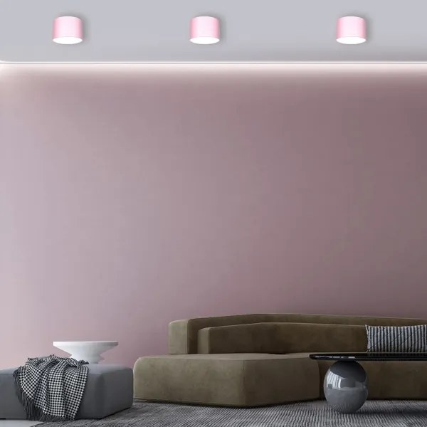 Spotlámpa DIXIE 1xGX53/11W/230V rózsaszín