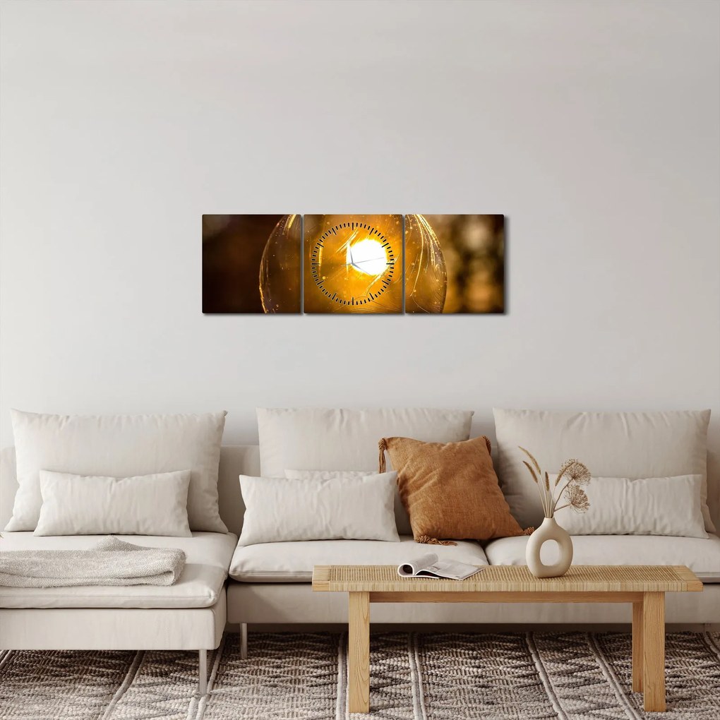 Kép - Átlátszó buborék (órával) (90x30 cm)