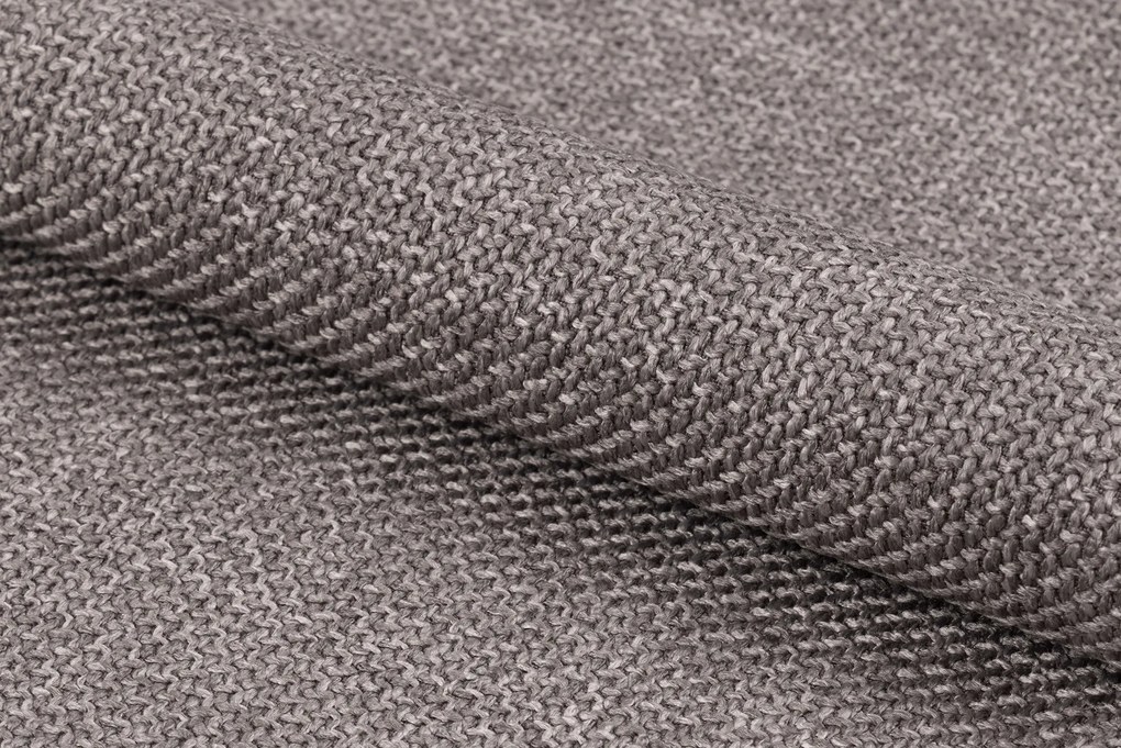 MAZZONI EXPORT VERA Világosszürke Taupe (Basel 34 szövet) - MODERN KÁRPITOZOTT KAGYLÓSZÉK LOFT STÍLUSÚ NAPPALIBA/ÉTKEZŐBE