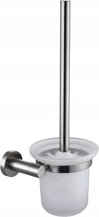 Függő Wc Kefe Üveg Sárgaréz Nikkel