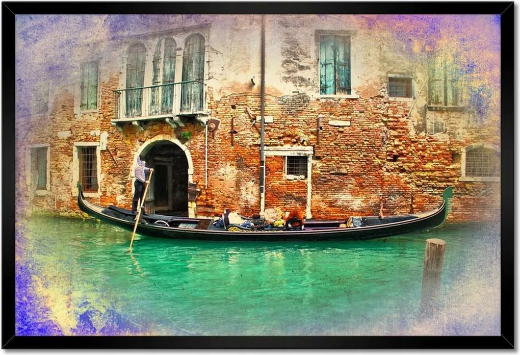 Poszterek keretben 60x40 Velencei szerelem