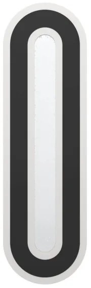 Eglo 901242 - LED fali lámpa MACCHIONI LED/12W/230V 4000K fekete