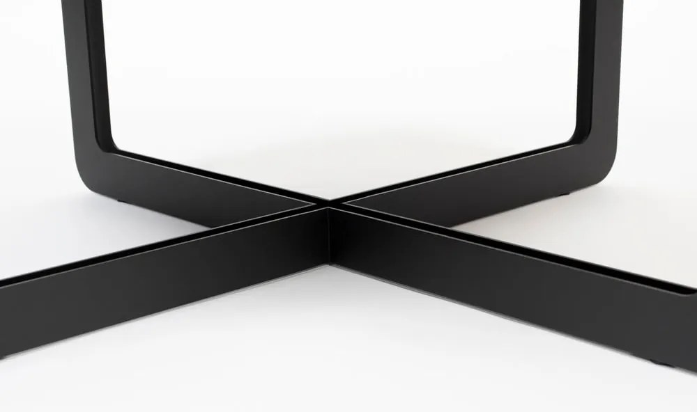 Fekete kerek dohányzóasztal Centre – Zuiver