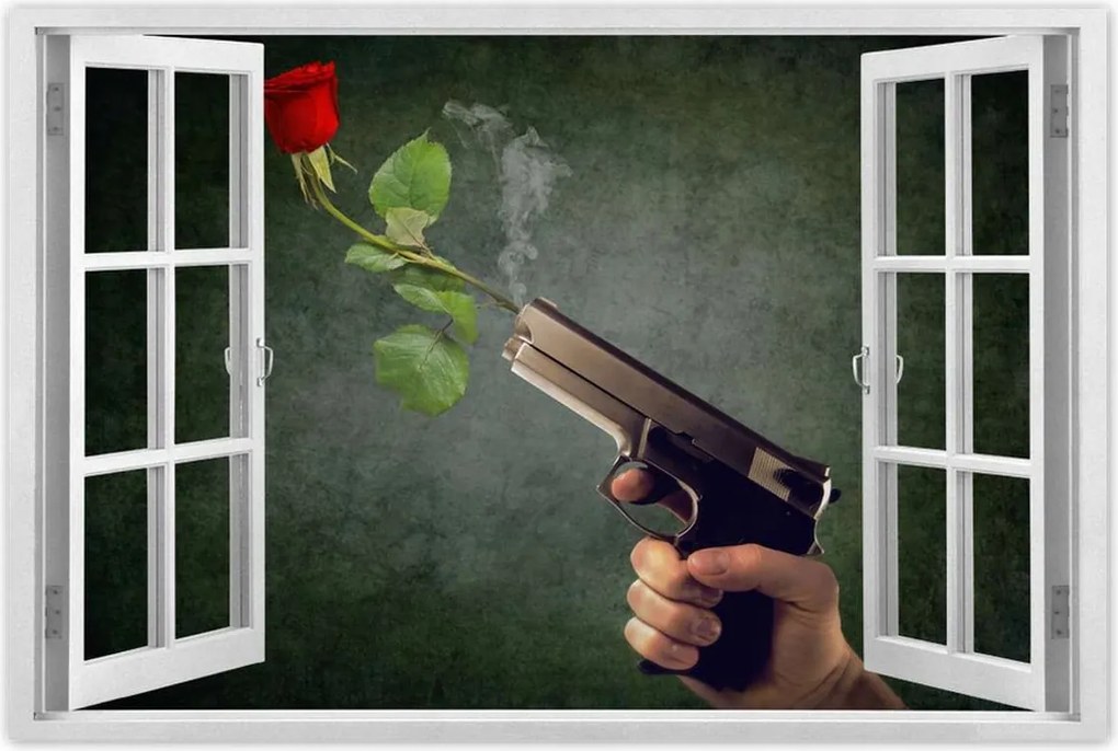 Poszterek 60x40 Rózsa Virág Virágok Rózsa