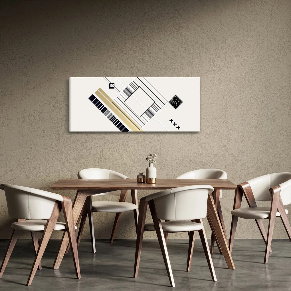 Kép - Geometriai formák N⁰6 (120x50 cm)