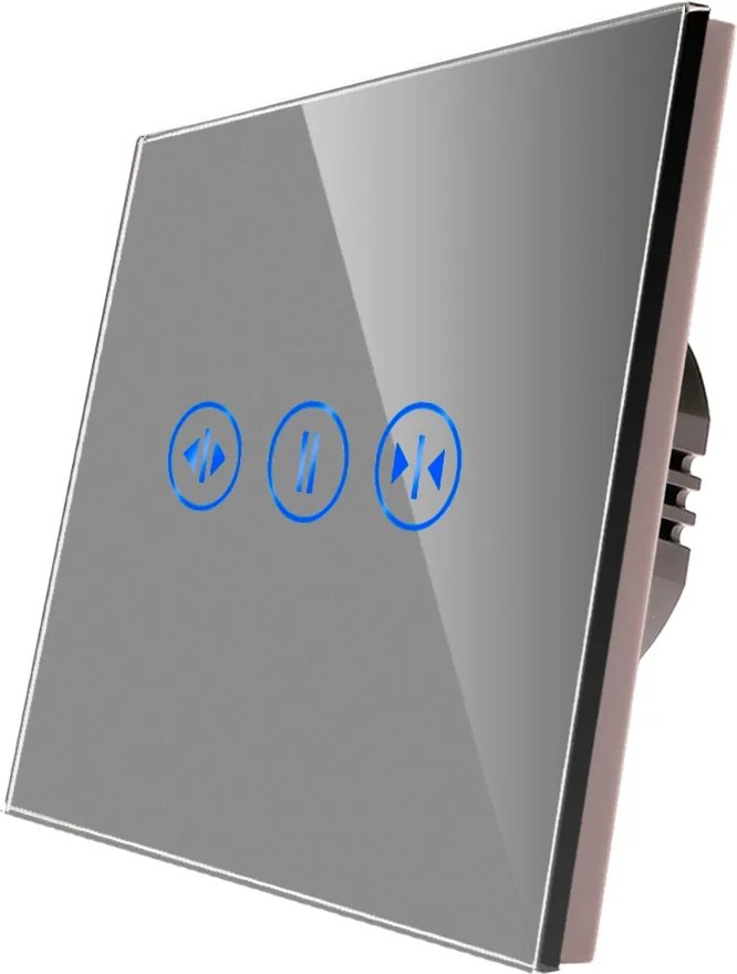 Érintőkapcsoló Redőny Kapcsoló Wifi Tuya Üveg Vezérlő