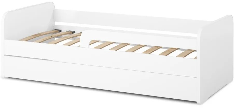 Fehér gyerekágy ágyráccsal 80x160 cm Duuli – ELTAP