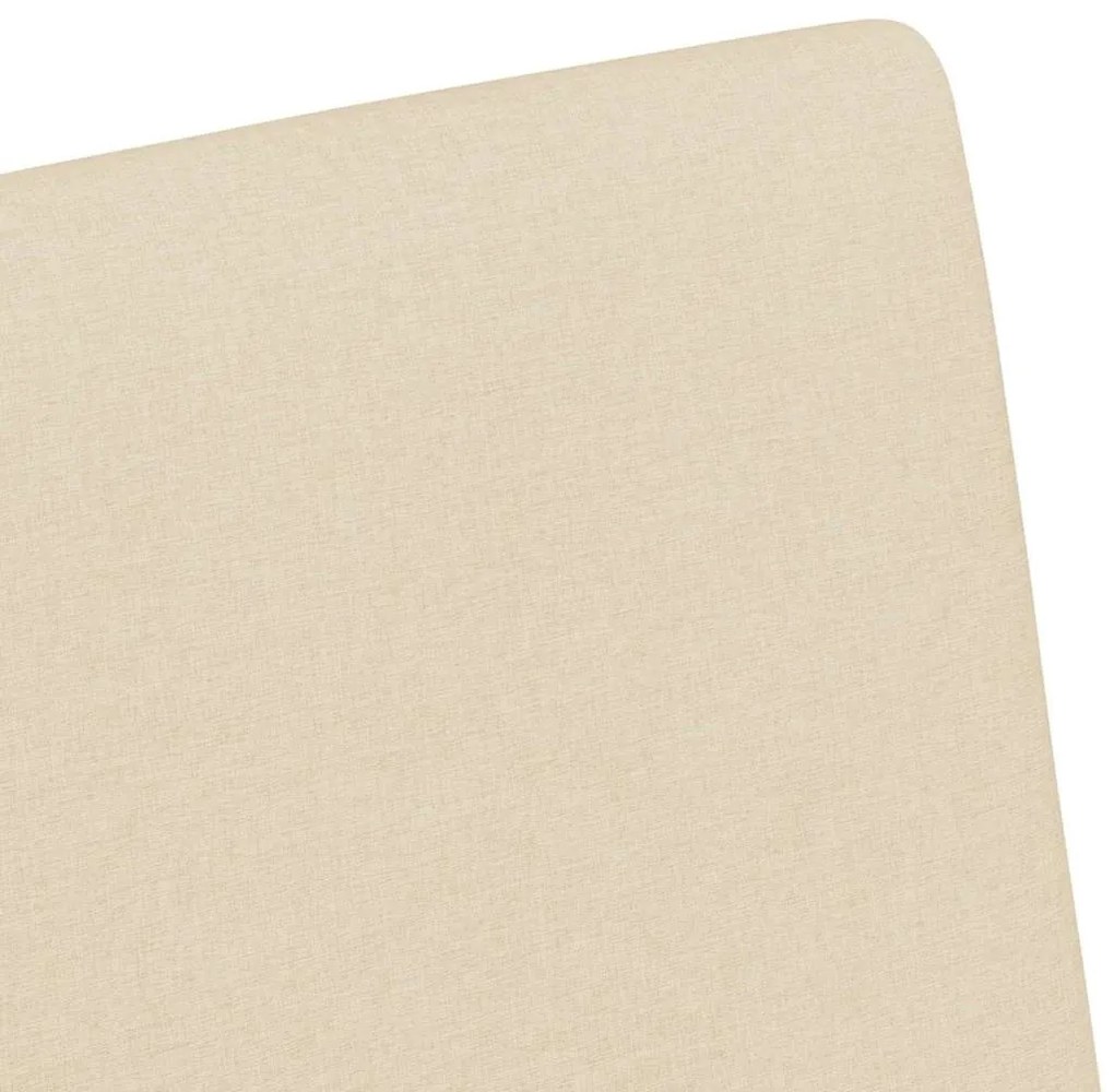 Kerekes Étkező Székek 2 pcs Krém 57 x 66 x 94 cm szövet