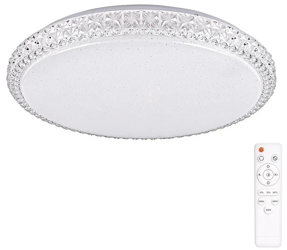 LED Mennyezeti lámpa IRINA LED/48W/230V távirányítóval