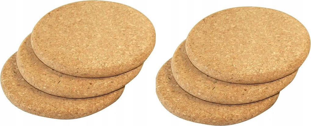 6 db-os parafa poháralátét szett Livarno Home Ø 9 cm