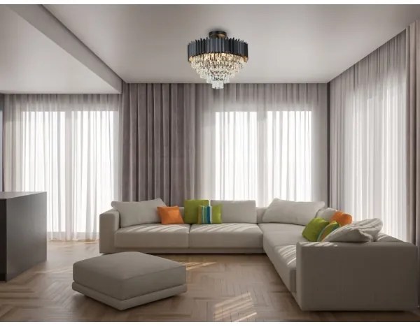 Brilagi - Felületre szerelhető CARLOS csillár 9xE14/40W/230V átm. 60 cm