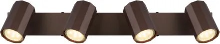 Globo 57919-4 Mennyezeti spotlámpa fém bronz színű matt, alumínium bronzszínű matt, HxSzxM: 530x60x145mm, 4x GU10 25W 230V izzók nélkül