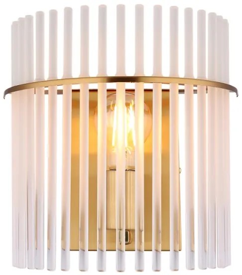 Globo 15698WM - Fali lámpa GORLEY 1xE27/60W/230V arany