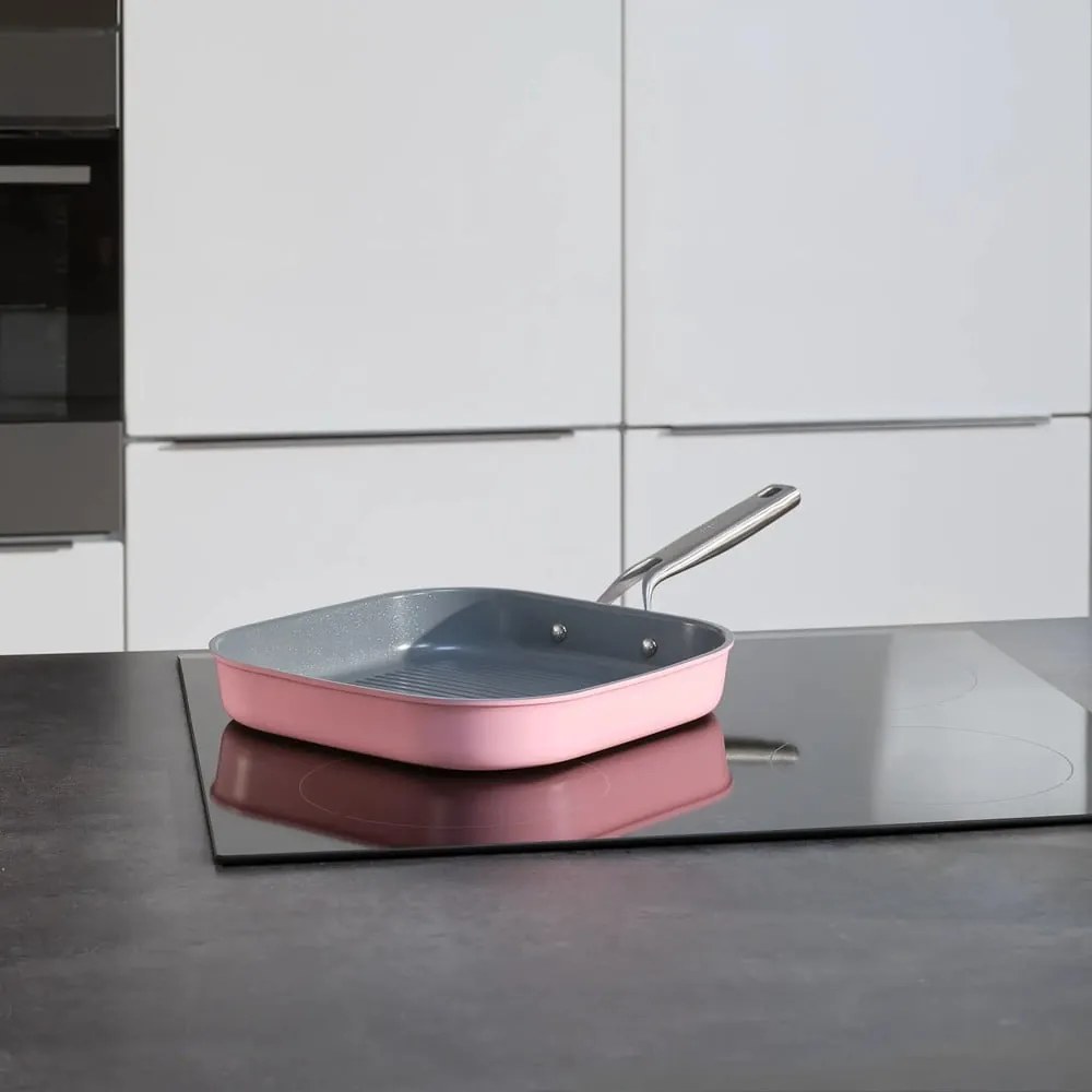 Grill serpenyő kerámia felülettel ø 28 cm Meda 3.0 – FABINI