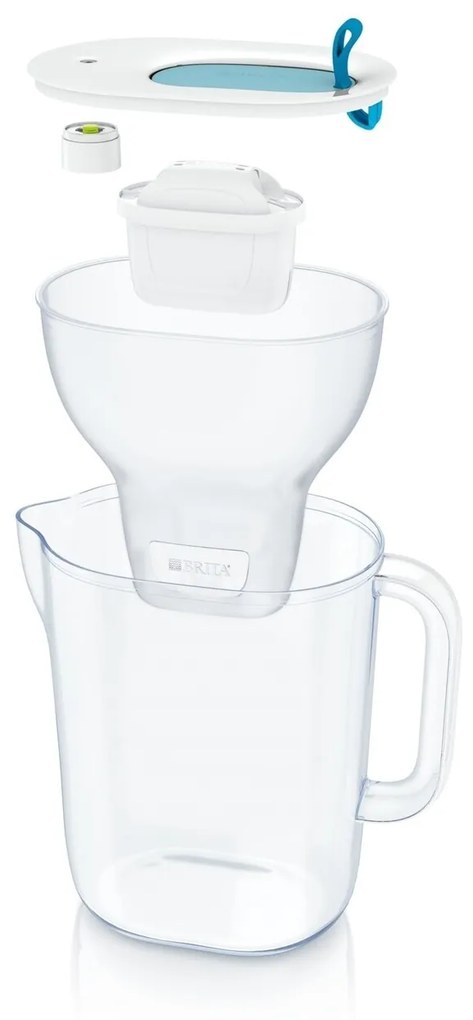 Brita Vízszűrő kancsó, Style MAXTRA+, műanyag, 2.4 L, kék