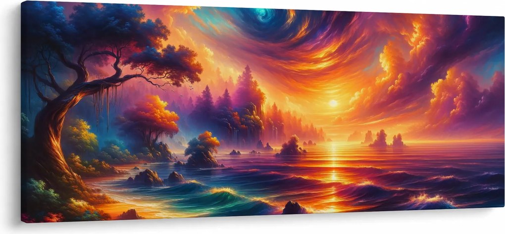 Kép - Varázslatos világ (120x50 cm)