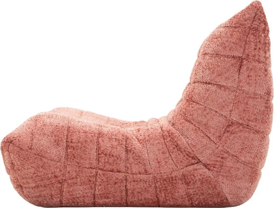 Rózsaszín buklé babzsákfotel Mask – Mauro Ferretti