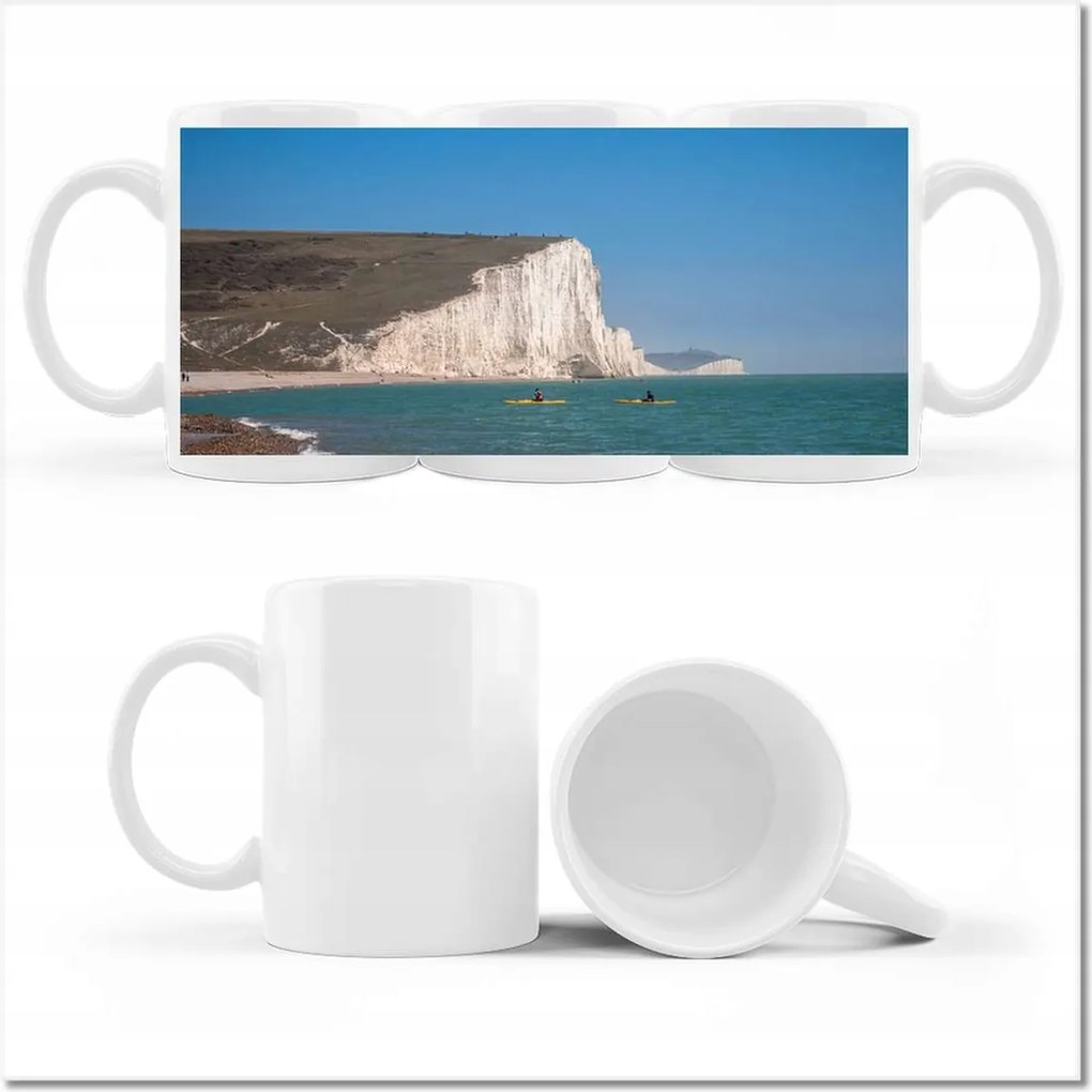 Fotó bögre Fehér szikla Tengeri táj