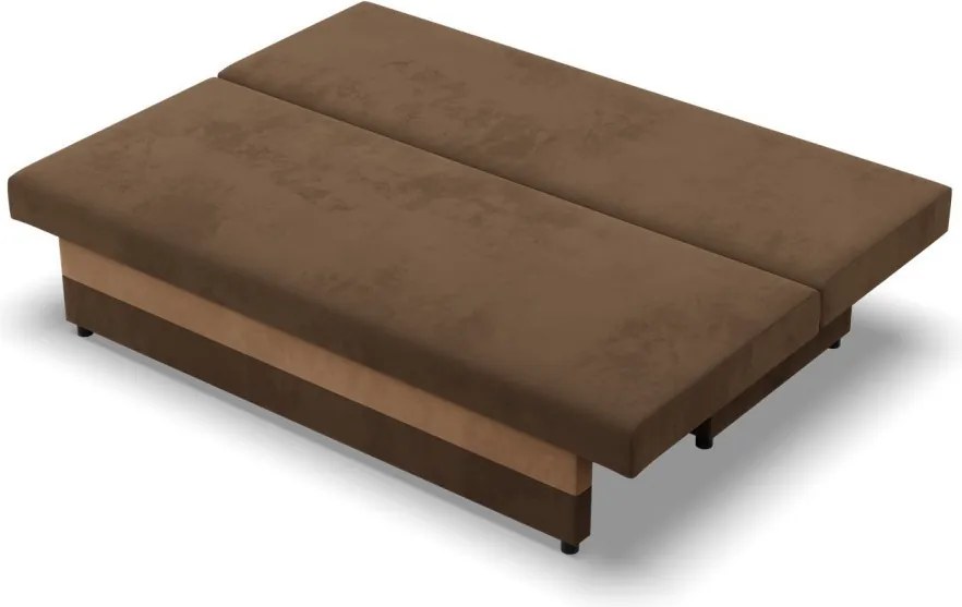 Sony kanapé, szövet anyag, hab töltet, barna