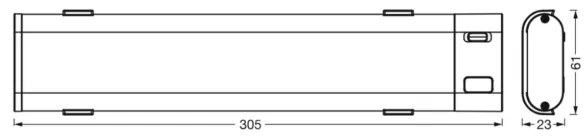 Ledvance - LED Dimmelhető lámpa érzékelővel UNDERCABINET LED/9W/230V Wi-Fi