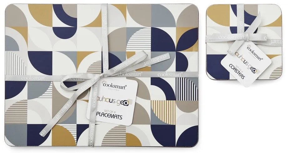 Tányéralátét és poháralátét szett 8 db-os Bauhaus – Cooksmart ®