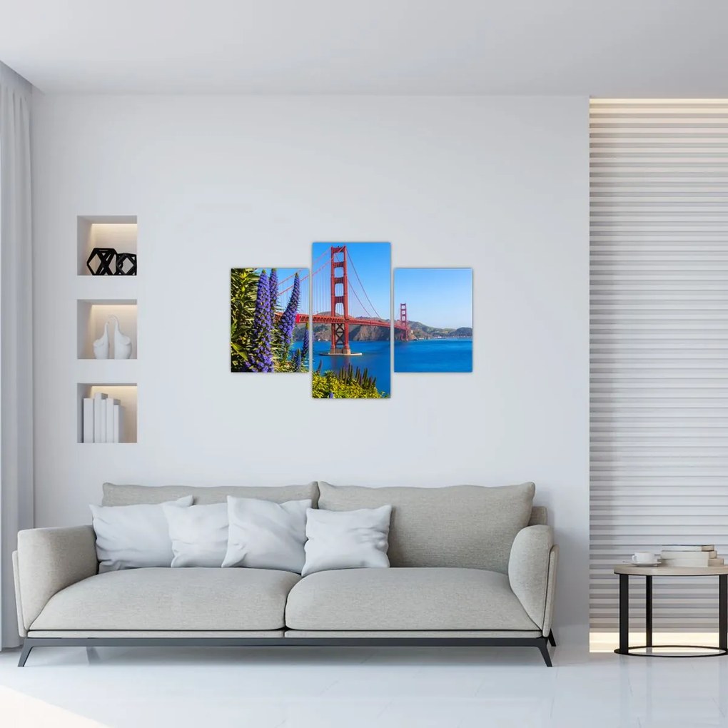 Kép - Golden Gate híd, San Francisco (90x60 cm)