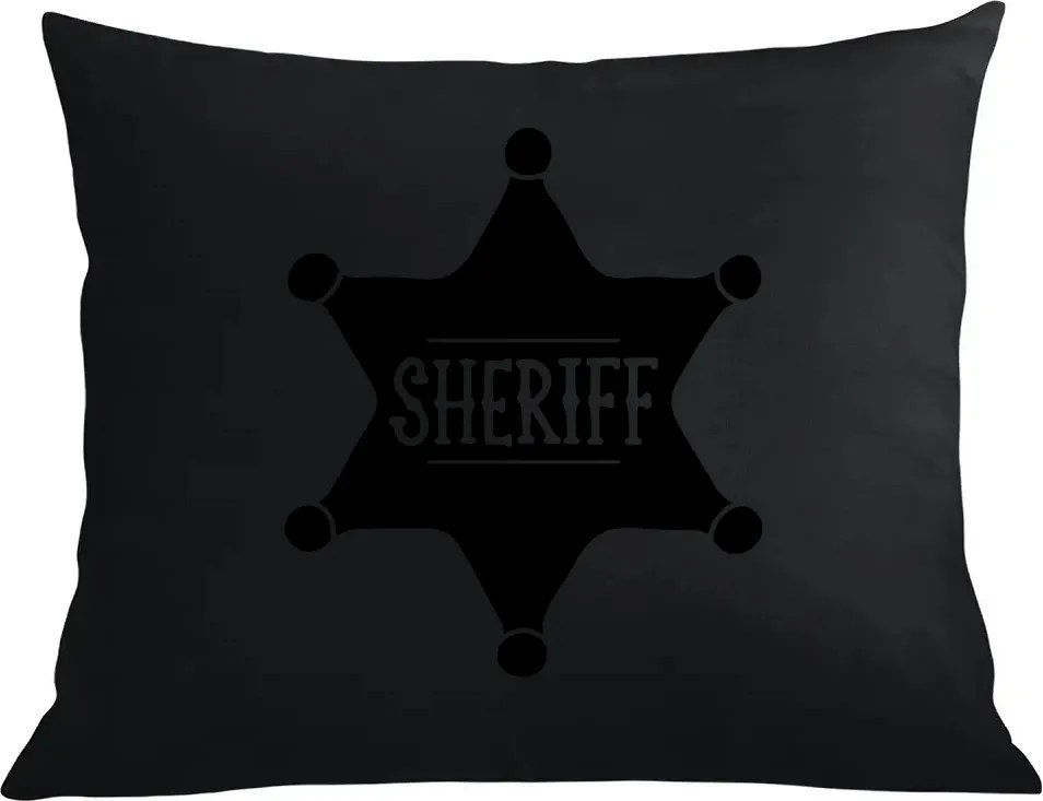 Párna+párnahuzat Sheriff Cowboy Ajándék