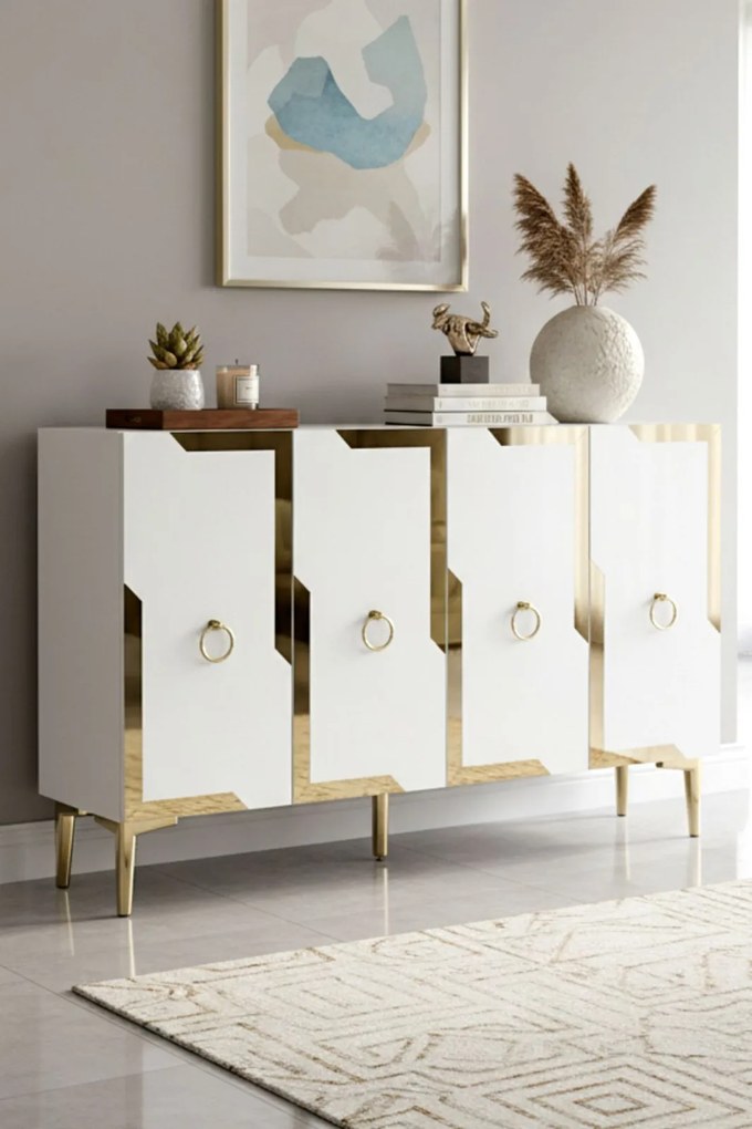 Seza 120 - White, Gold