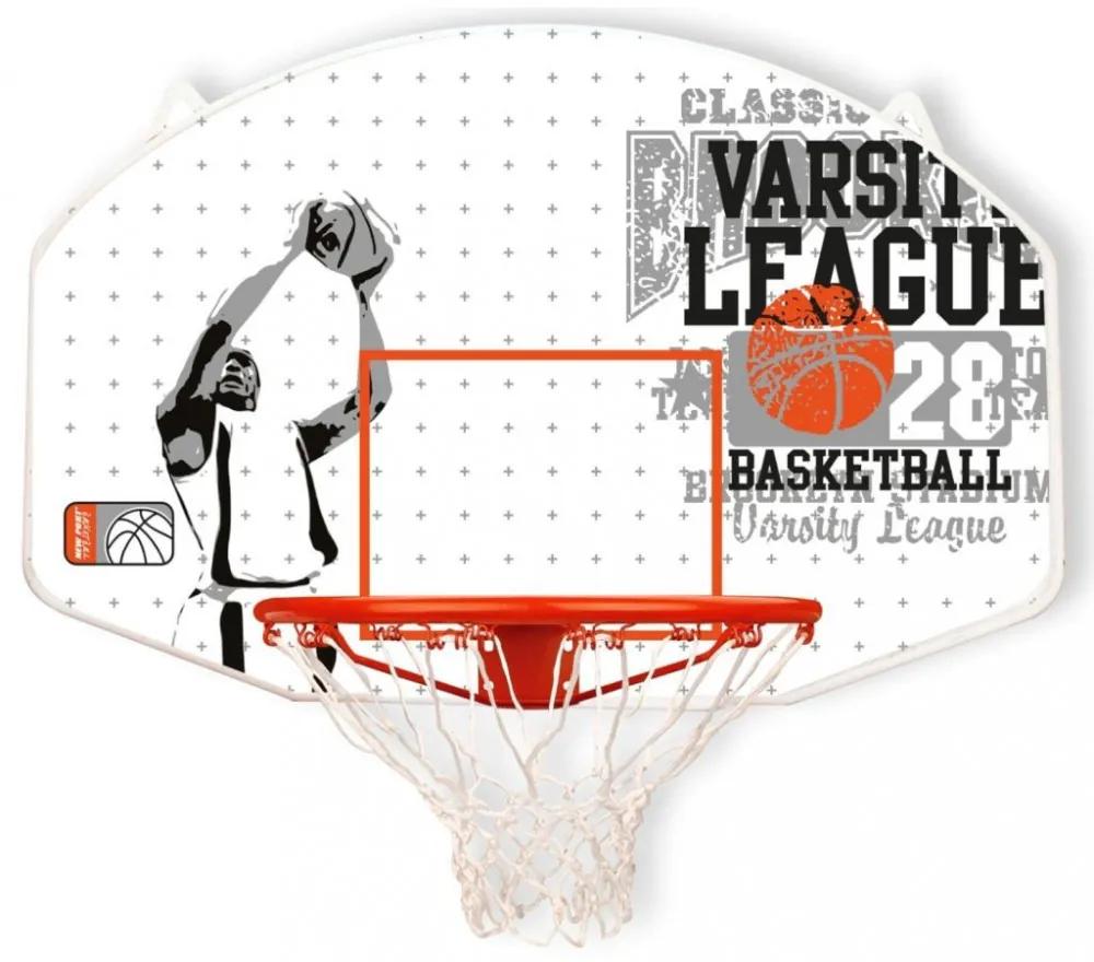 New Port 16NY-WGO-Uni üveggyapot kosárlabdapalánk gyűrűvel