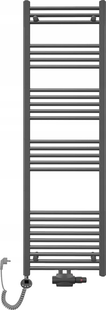 Fürdőszobai víz-elektromos radiátor Trm 1600x500 antracit létra