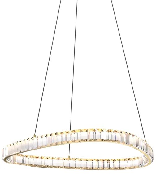 Zuma Line MD3169-1-3GT - ATHESA LED csillár 25W 230V 2700-6000K + távirányító