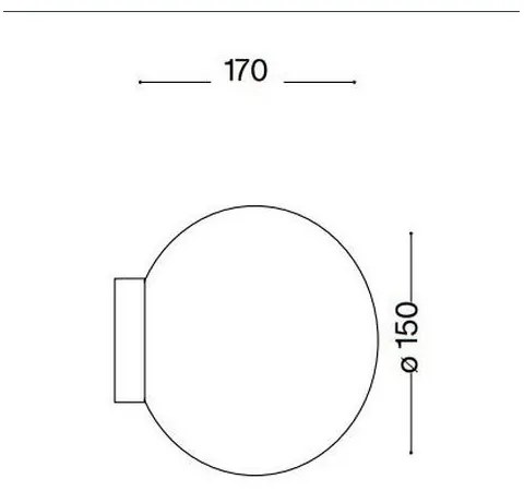 Ideal Lux - LED fali lámpa MAPA 1xG9/15W/230V