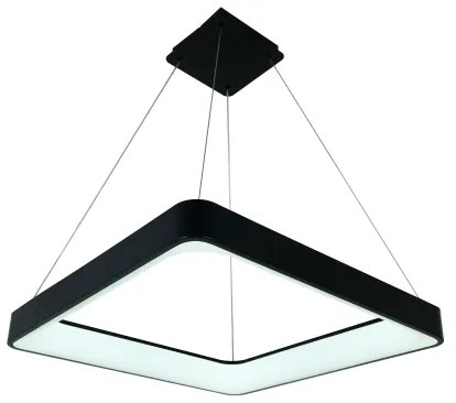 Brilagi - Dimmelhető LED kábeles függeszték FALCON II LED/125W/230V 60x60 cm fekete +távirányító