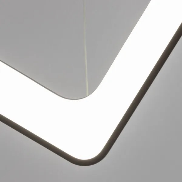 Brilagi - LED dimmelhető kábeles függeszték FALCON II LED/125W/230V 60x60 cm fekete +távirányító