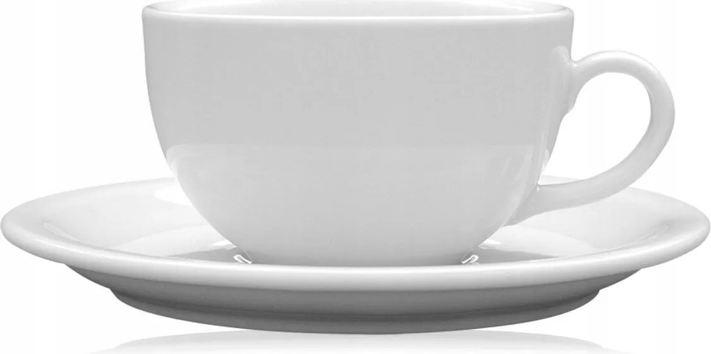 Lubiana Ameryka Kávés/Teás Csésze 250 ml 1 db Fehér Porcelán
