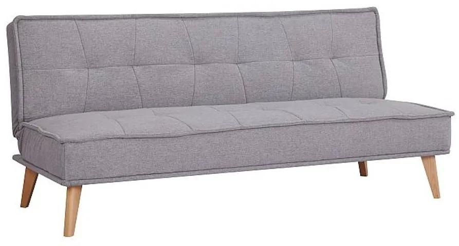 OTAKAR ágyazható kanapé, 181x80x81, szürke