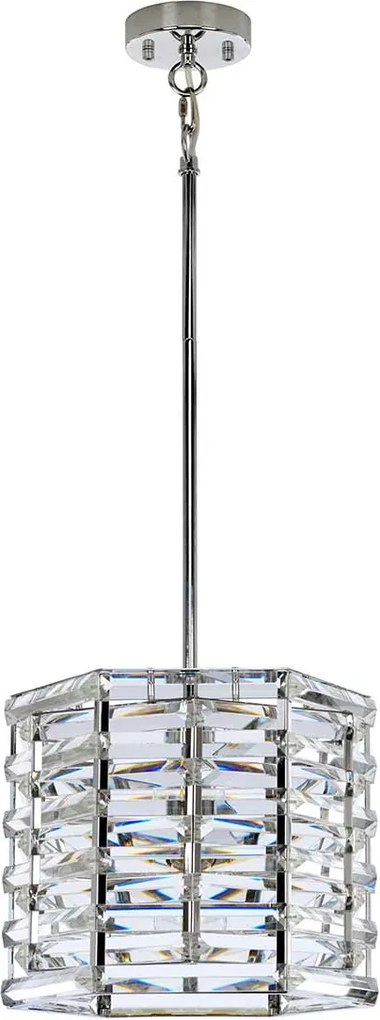 Elstead glamour modern függeszték shoal fényes nikkel elsshoal-1p