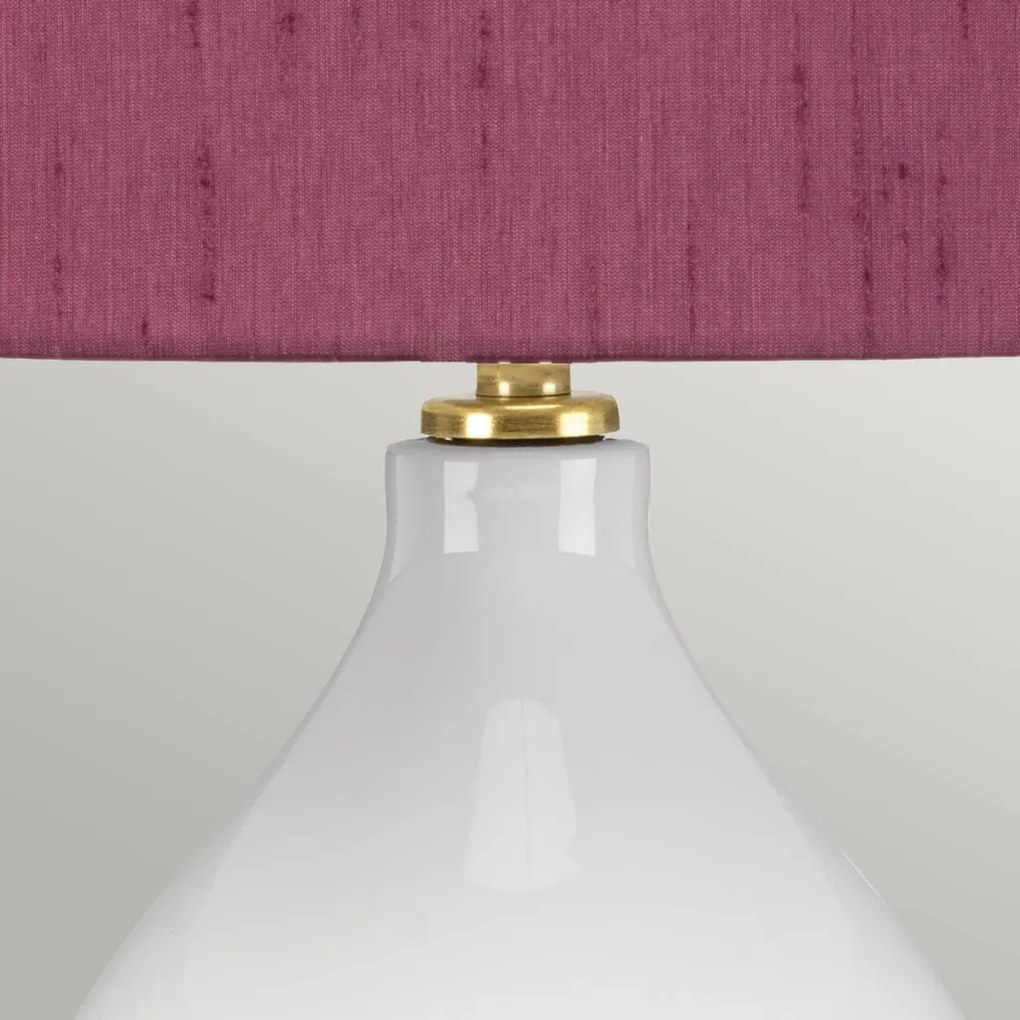 Elstead Lighting Isla ISLA-AB-TL-PURPLE Asztali lámpa 1x60 W/E27
