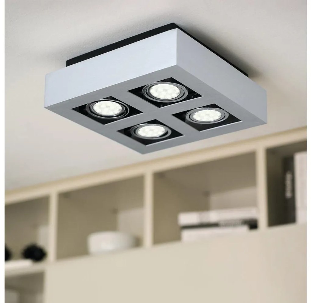 Eglo 91355 - LED Spotlámpa LOKE 1 4xGU10-LED/5W/230V