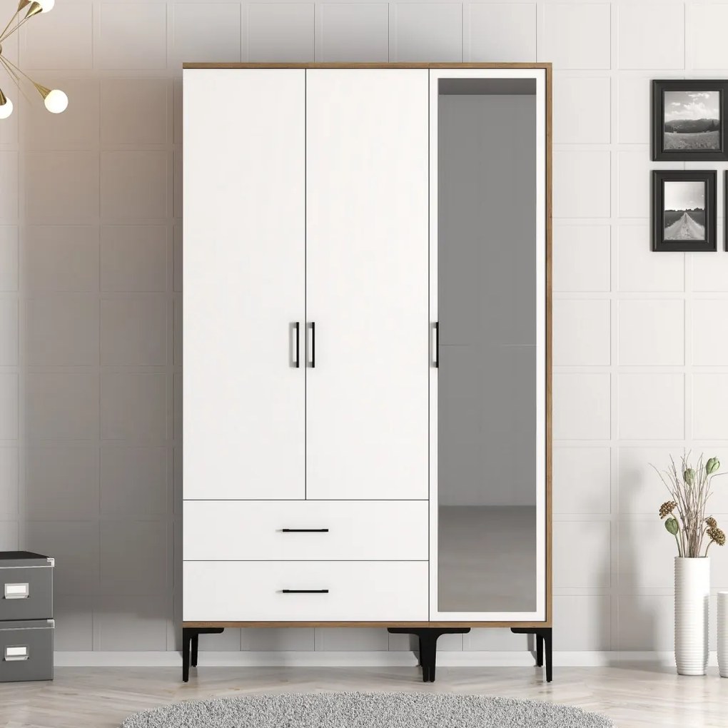 Kumsal RT - Walnut, White
