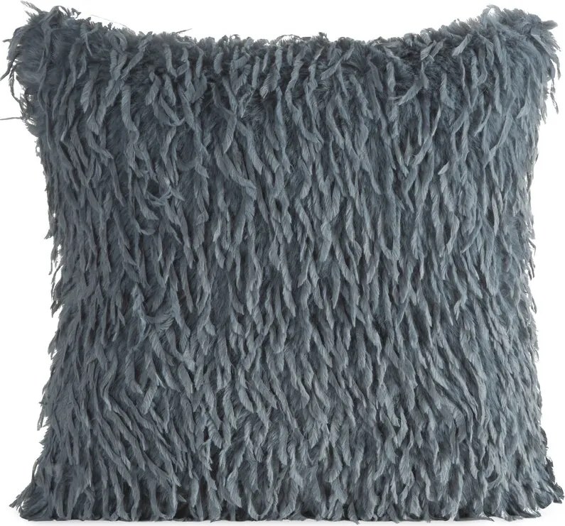 Párnahuzat 45x45 Adore sötétkék szőrme