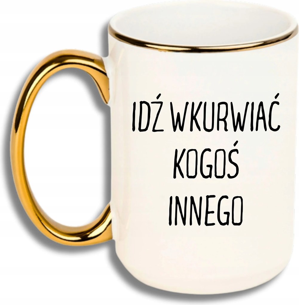 Bögre Nagy Fehér Arany Rant Vicces Ajándék Menj Felbosszantani Valakit