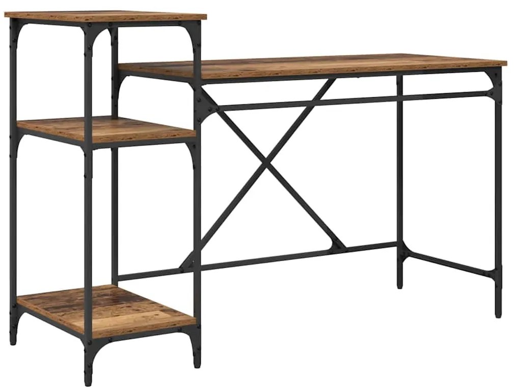 Asztal Öreg fa 135 x 50 x 90 cm Faanyag