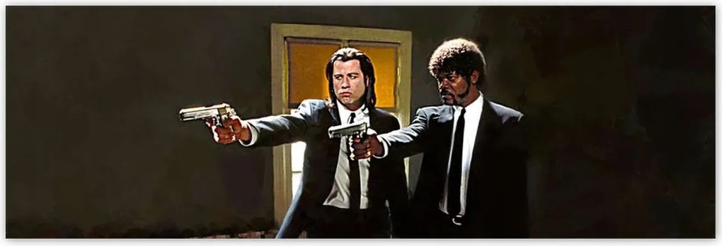 Fotótapéták 200x66 Samuel Jackson és Travolta