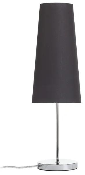 RENDL R11468 CONNY lámpabúra, asztali/állólámpa búrák Polycotton fekete/arany fólia